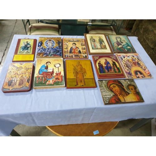 80 - Collection of Assorted Icons & Religious Pictures (11)