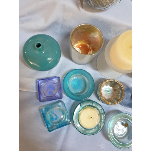 223 - Assorted Collection of Candle Holders, Home Decor etc
