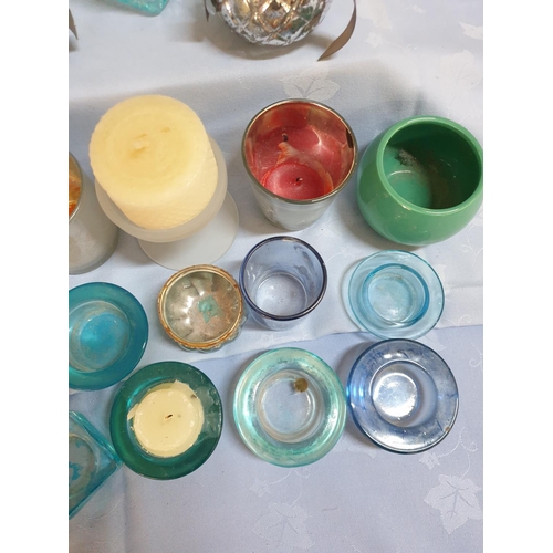 223 - Assorted Collection of Candle Holders, Home Decor etc