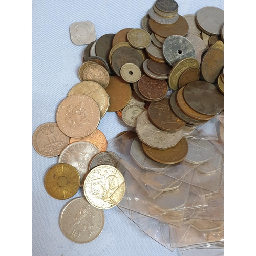 115 - Large Collection of Victorian Pennies and Many Others English Coins and From Around the World
