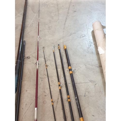 220 - 3 x Fishing Rods and Accessories (Rods; 