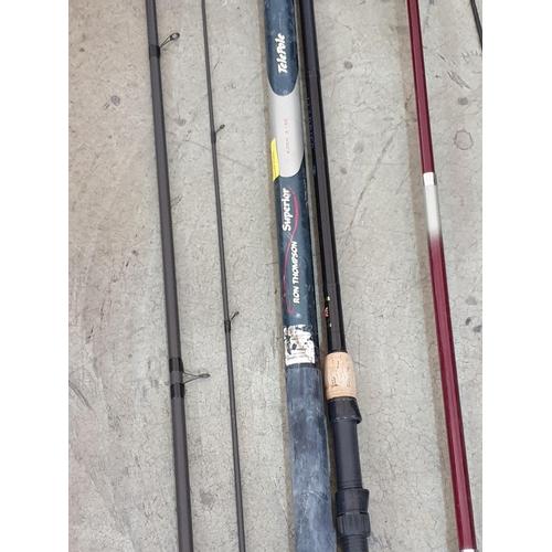 220 - 3 x Fishing Rods and Accessories (Rods; 