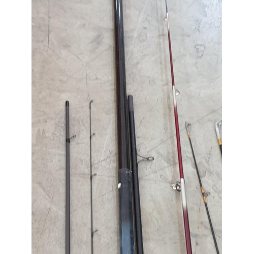 220 - 3 x Fishing Rods and Accessories (Rods; 