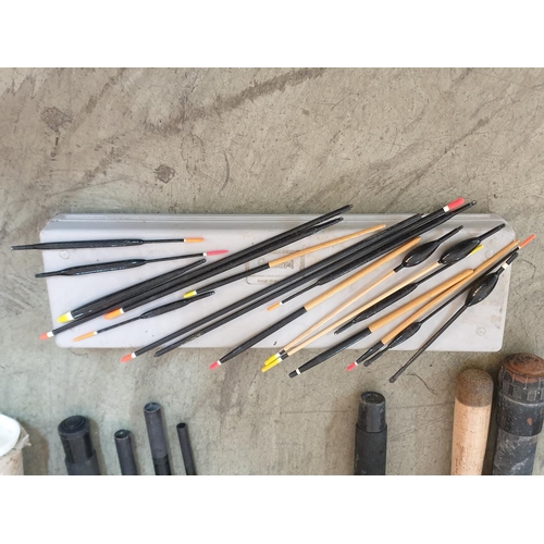 220 - 3 x Fishing Rods and Accessories (Rods; 