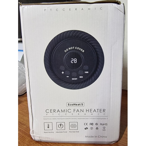 230 - 'EcoHeat S' Ceramic Fan Heater, Unused in Box