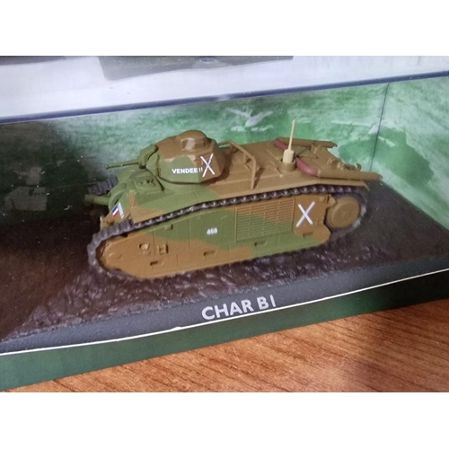 33 - 'The Ultimate Tank Collection', 7 x Scale Model Military Tanks by 'Atlas Editions' in their Original... 