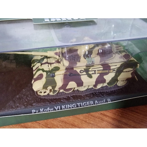 33 - 'The Ultimate Tank Collection', 7 x Scale Model Military Tanks by 'Atlas Editions' in their Original... 