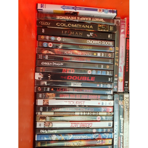 246 - Approx 100 pcs Collection of DVD's and More (inc; 10 x Blue - Ray Dvd's)