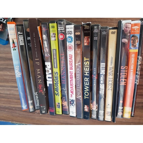 246 - Approx 100 pcs Collection of DVD's and More (inc; 10 x Blue - Ray Dvd's)