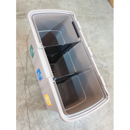 5 - 3 in 1 Recycle Bin (75 x 37 x 48cm)