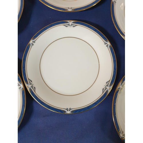 286 - Noritake Impression Set of 6 x Porcelain Cake Plates