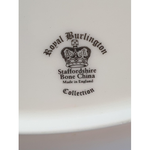 355 - Collection of Stafforsdshire 2 - Tiered Cake Stand Royal Burlington, Made in England