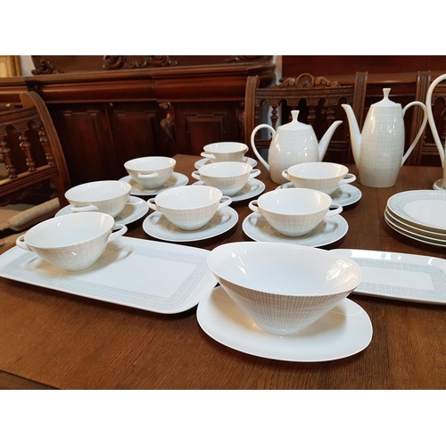 155 - Vintage Arzberg (Bavaria Germany 1950 - 1960's) Incomplete Breakfast Set inc; Tea / Coffee pots, 5 x... 