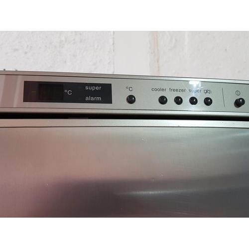 132 - Refrigerator Bosch Stainless Steel (70 x 210cm) *Basic Test and Working*