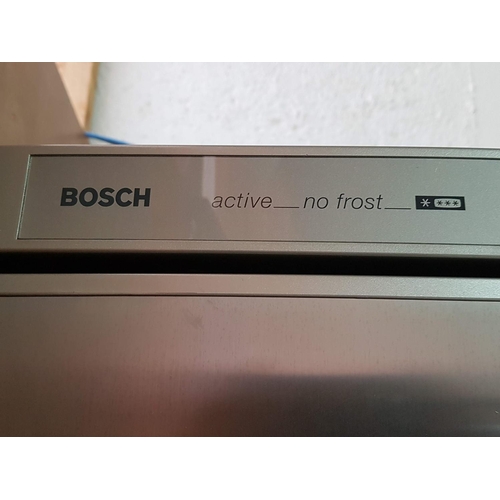 132 - Refrigerator Bosch Stainless Steel (70 x 210cm) *Basic Test and Working*