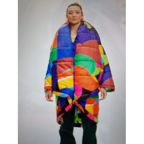 20 - VDR Viadellerose Multi Colour Coat, VW22-1064, 100% Polyester