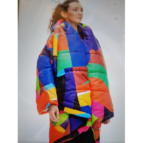 20 - VDR Viadellerose Multi Colour Coat, VW22-1064, 100% Polyester