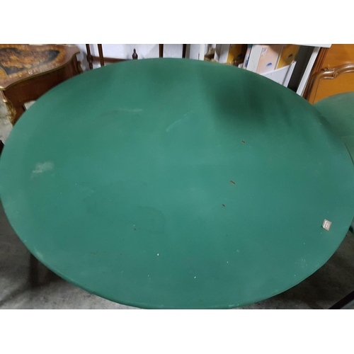 217 - Large Round Card Table (Ø137cm x H:78cm)