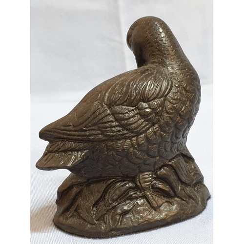 290 - Assorted Collection of Ornaments inc; White Metal / Brass Duck, H:12.5cm, Wooden / Ceramic Turtle, H... 