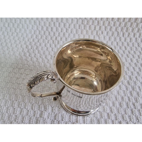 107 - Sterling Silver Christening Mug (Approx. H: 7.5cm, Ø: 6cm, Weight 70g)