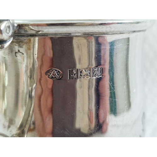 107 - Sterling Silver Christening Mug (Approx. H: 7.5cm, Ø: 6cm, Weight 70g)