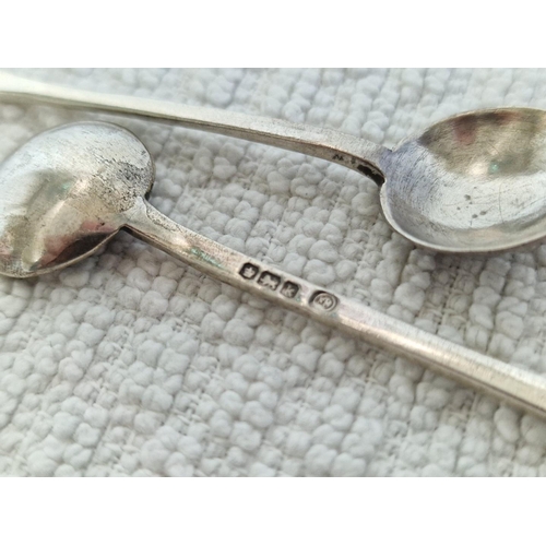 120 - 3 x Antique Sterling Silver Spoons; 'John Henry & Charles, London, Circa 1834, L: 11cm, 15g, Togethe... 