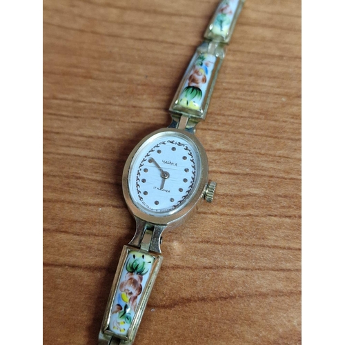 Oval shape ladies online watch