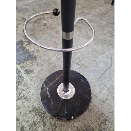 181 - Floor Standing Coat / Hat Stand with Marble Effect Base