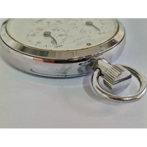 143 - Vintage Junghans Meister Pocket Stop Watch, 1/100 Sec, Made in Germany, 15 Jewells, #628 Movement in... 