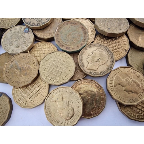 158 - Large Collection of Early / Vintage British Three Pence Coins