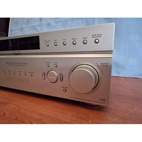 327 - Sony 6 Ch. Amplifier, FM Stereo / FM-AM Receiver, (Model: STR-DE597P)