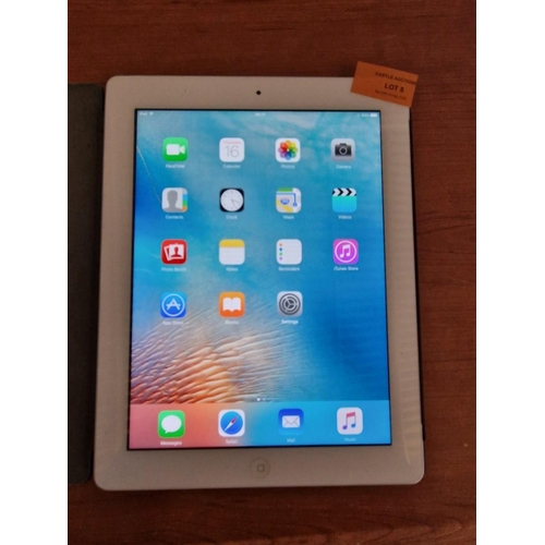 Apple iPad 3 (Model: A1416), 16GB, White with Cover / Case and Charger ...