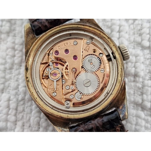 57 - Omega Geneve Gold Plated Ladies Wrist Watch, Manual Wind, #630 Calibre Movement with Serial No. 30 X... 