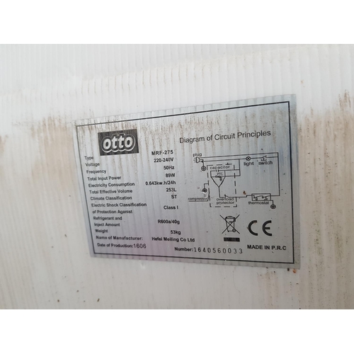 130 - Refrigerator White Otto *Basic Test and Working* (170 x 55cm)