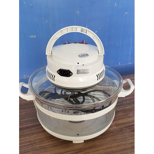 310 - Halogen Electric Oven Round White (Un-Tested)