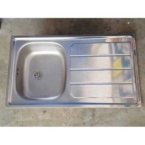 314 - Stainless Steel Sink Unit (86 x 50cm)