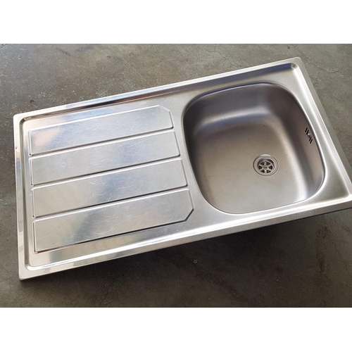 314 - Stainless Steel Sink Unit (86 x 50cm)