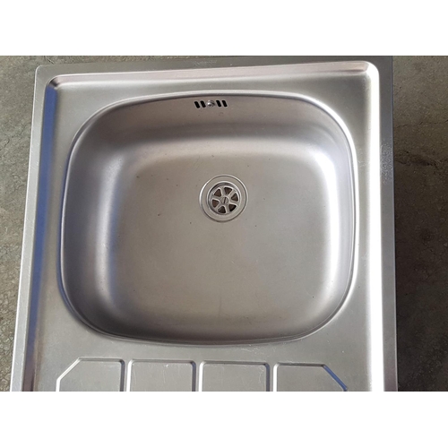 314 - Stainless Steel Sink Unit (86 x 50cm)