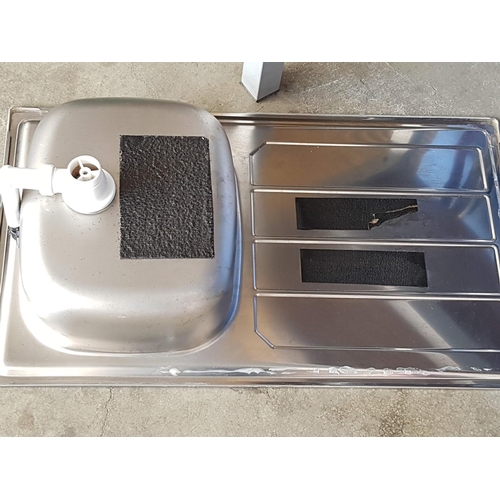 314 - Stainless Steel Sink Unit (86 x 50cm)