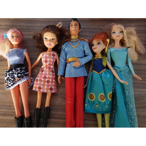 502 - Collection of Dolls (Simba Dolls / Frozen / Chic Dolls / Bratz and Others) Together with Accessories... 