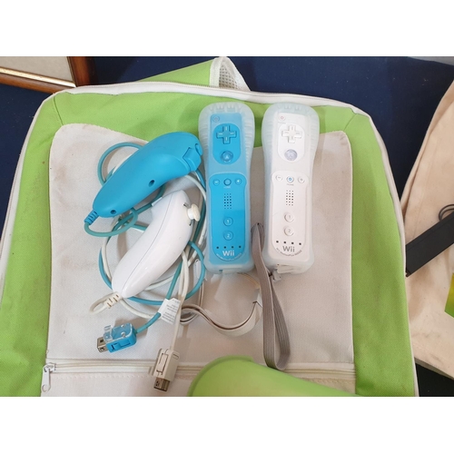 244 - Nintendo Wii Balance Board RVL-021 (Max 150kg) with Case Together with Wii Accessories (Wireless Rem... 