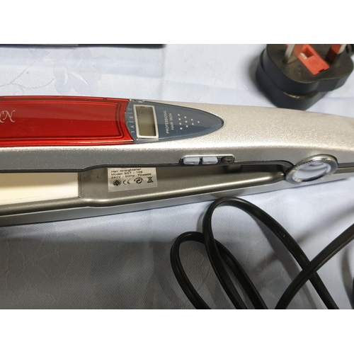 439 - Baumann BST-106 Hair Straighter 240V-70Watt with Ceramic Plates (Un-Tested)