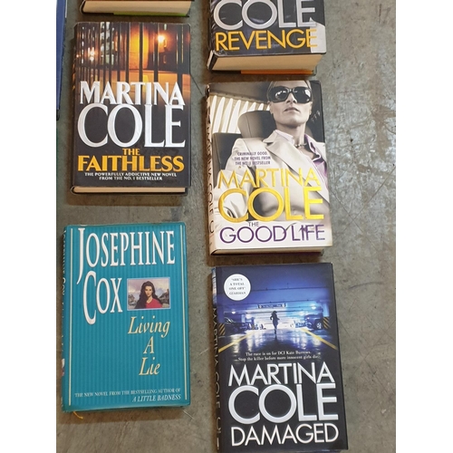 585 - Collection of 9 x Books; Martina Cole / Catherine Cookson and Josephine Cox