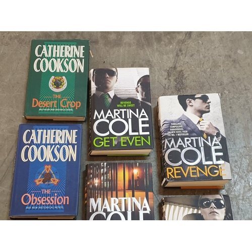 585 - Collection of 9 x Books; Martina Cole / Catherine Cookson and Josephine Cox