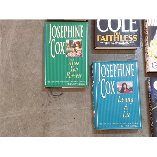 585 - Collection of 9 x Books; Martina Cole / Catherine Cookson and Josephine Cox