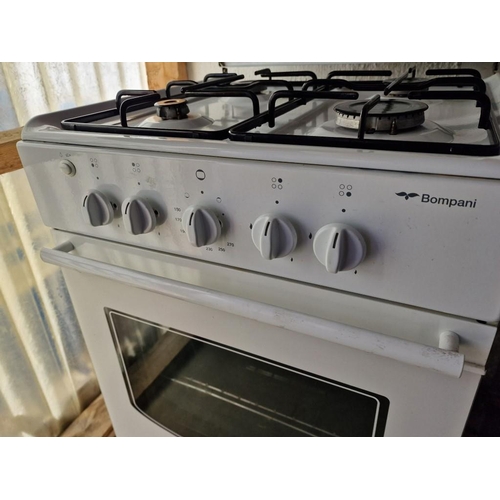 546 - Bompani Free Standing Gas Oven and 4-Ring Hob, (Model / Type: IQQ710HA), (55 x 55cm)