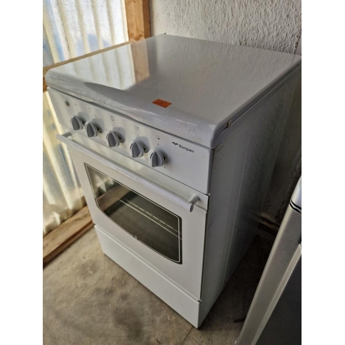 546 - Bompani Free Standing Gas Oven and 4-Ring Hob, (Model / Type: IQQ710HA), (55 x 55cm)