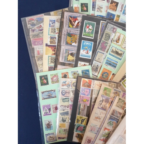 226 - Huge Collection of Stamps from Around the World, 40 x Pages (Approx 20 Stamps Each Page)