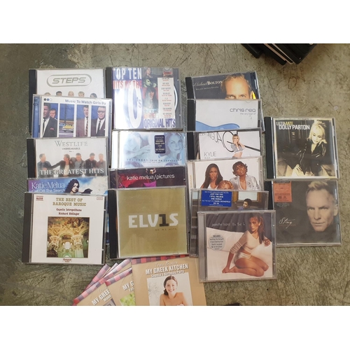 559 - Large Collection of CD's and DVD's All Type of Music, All Type of Films