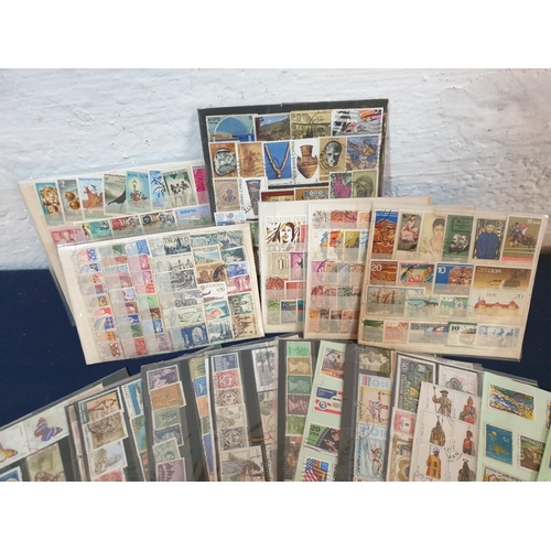 594 - Huge Collection of Stamps from Around the World Approx 40 pages with Approx 20 Stamps Each Page